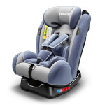 众霸（ZHONGBA）汽车儿童安全座椅 婴儿座椅 正反安装 可坐可躺 适合约0-12岁(0-36kg)宝宝 天空蓝