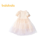 balabala 巴拉巴拉 儿童公主网纱连衣裙