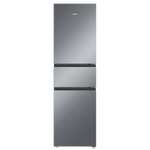 海尔（Haier）「真省电」217L三门小冰箱黑金净化一级能效风冷无霜星辉银BCD-217WGHC3E9S9国家补贴