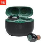 JBL TUNE125TWS 真无线蓝牙耳机 入耳式音乐耳机 双路连接 苹果华为小米手机通用 T120TWS升级版 墨绿色