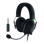 RAZER 雷蛇 旋风黑鲨V2 耳罩式头戴式降噪有线耳机 黑色 3.5mm+USB声卡 套装