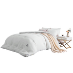 安睡宝（SOMERELLE）七孔大豆被子抗菌被芯空调被双人春秋四季被冬被学生宿舍被褥 纯情白（7孔抗菌春秋款） 150*215cm