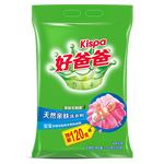 好爸爸天然亲肤洗衣粉洗衣服粉大袋批发机洗手洗低泡持久留香套装替换装 【小袋体验装】