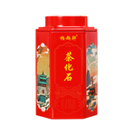 饮矿茶化石普洱散茶 糯米香熟茶碎银子10年陈老茶头灌装茶叶 手提箱碎银子250克