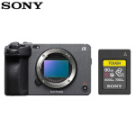 索尼（SONY）ILME-FX3摄像机全画幅电影摄影机 专业4K电影摄影 FX3单机身不含镜头+存储卡套装
