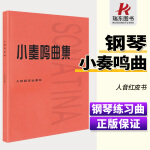 正版 小奏鸣曲集 钢琴初级阶段教材教程曲谱五线谱 库劳克列门蒂 大字版初级钢琴基础练习曲库劳贝多芬小奏鸣曲钢琴书人音出版