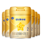 飞鹤星飞帆卓睿2段 婴幼儿奶粉 含乳铁蛋白 750g 【老爸抽检】 2段 750g 6罐