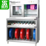 圣托（Shentop）厨房菜刀砧板消毒柜 紫外线毛巾刀具消毒柜商用 4D厨房组合消毒柜 ZTP1200-CS12