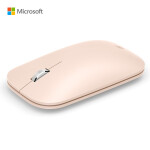 微软 Surface Mobile Mouse 砂岩金 便携蓝牙无线鼠标 金属材质滚轮 电池供电 支持手机 平板 笔记本
