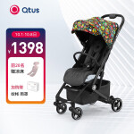 Qtus昆塔斯Q3 FlexPro百灵婴儿推车轻便折叠可坐可躺伞车宝宝儿童手推婴儿车上飞机一键折叠 Q3-经典小怪兽