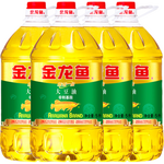 金龙鱼精炼一级大豆油5L*4桶非转基因家用炒菜食用油植物油粮油团购福利