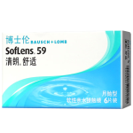 BAUSCH+LOMB 博士伦 清朗系列 软性亲水接触镜 6片装