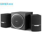 漫步者（EDIFIER）R303BT 大功率2.1低音炮 全木质蓝牙音箱 音响 多媒体音箱 电脑音箱 黑色
