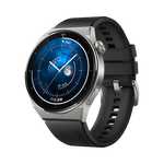 华为（HUAWEI）手表WATCH GT 3 Pro【咨询享优惠】运动智能ECG心电图心率体温血氧监测两周续航送男女士朋友礼物6 46mm活力款-黑色氟橡胶表【皮表带+贴膜】 好礼十选一