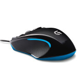罗技（G）G300s有线鼠标 游戏鼠标可编程G键9个 吃鸡鼠标 无线游戏鼠标 轻质便携 绝地求生 G300s