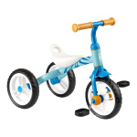 HD小龙哈彼儿童平衡车无脚踏三轮自行车二合一儿童滑行车宝宝滑步车 蓝色