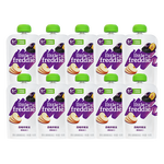 小皮（Little Freddie）果泥婴儿宝宝水果泥宝石果泥西梅泥 无添加糖盐果泥婴儿6个月以上 西梅苹果泥-助嗯嗯通畅 100g*10袋 6月+