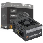 Tt（Thermaltake）额定450W TRM SFX 450 电脑电源（智能温控风扇/主动PFC/小尺寸/3年换新）