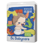 babycare 艺术大师薄柔新升级纸尿裤S68片(4-8kg)新生儿尿不湿瞬吸不闷热