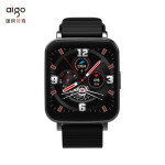 爱国者（aigo） FB01智能手表 运动户外大屏触控健康监测 运动腕表华为小米苹果手机通用FB02  石墨黑FB01智能手表