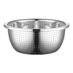 【便宜实用】不锈钢盆打蛋盆和面盆洗菜盆调料盆猪油盆子 24cm实盆一个装