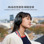 JBL 杰宝 LIVE660NC 耳罩式头戴式 蓝牙降噪耳机 暗夜黑