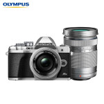 奥林巴斯（OLYMPUS）E-M10 MarkIIIS EM10三代S 微单相机 数码相机 微单套机（14-42mm & 40-150mm银）