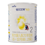 佳贝艾特（Kabrita）新国标婴儿羊奶粉 2段悦白400gX1 荷兰原装进口囤货更优惠