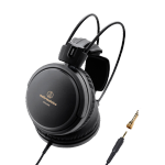 audio-technica 铁三角 ATH-A550Z 耳罩式头戴式动圈有线耳机 黑色 3.5mm