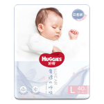 好奇（Huggies）奢透呼吸纸尿裤L40片 婴儿尿不湿