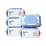 德佑婴儿手口湿巾 儿童湿纸巾擦手口屁屁亲肤温和 80抽*5包