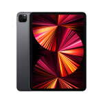Apple【 教育优惠版】 iPad Pro 11英寸平板电脑 2021年款(128G WLAN版/M1芯片/MHQR3CH/A) 深空灰色