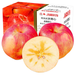 桃李村正宗冰糖心苹果 时令生鲜水果红富士脆甜丑苹果年货礼品整箱 带箱5斤 净重4.5斤 精选单果70-90mm