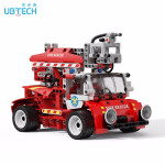 优必选 UBTECH 消防车智能编程机器人积木拼插玩具