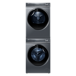 海尔云溪4.0洗烘套装77EW滚筒10kg洗衣机+双擎热泵烘干机家用洗烘套装组合 国家补贴 13KG大容量洗衣机53E+10KG双擎热泵烘干机