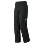 mont·bell 雨行者冲锋裤女款户外防风防水单层硬壳裤 1128664 BK黑色 XS