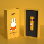 MIPOW 迷你口红充电宝自带线大容量小巧可爱卡通户外便携移动电源适用于苹果 黄色（3000毫安）