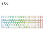 ikbc时光机rgb键盘机械键盘rgb游戏键盘自营外设电竞cherry轴樱桃键盘87键白色pbt可选 F410 白色 有线 cherry 红轴
