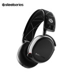 赛睿 (SteelSeries) Arctis 寒冰系列 游戏耳机 耳机头戴式 电竞专用耳机 寒冰 9 黑色(无线与蓝牙同连)