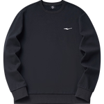 鸿星尔克卫衣男秋冬季新款加绒保暖休闲跑步运动服上衣套头衫长袖卫衣男装 【1028】正黑-加绒款 M