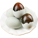 鄱湖鸭舍 松花蛋无铅工艺皮蛋变蛋恒温腌制正宗溏心鸭皮蛋松花皮蛋 特大号60-70g*12枚【超值】