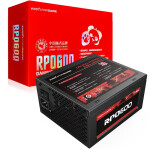 游戏悍将 红警2代RPO600 额定600W电源 台式机电脑主机机箱电源（三年换新/主动式PFC/宽幅温控/支持长背线）