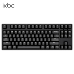 ikbc 蓝牙键盘机械键盘无线键盘C87C104樱桃键盘办公键盘cherry轴樱桃机械键盘自营pbt C87有线87键 红轴