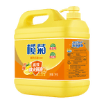 榄菊洗洁精大桶5kg 菊之语柠檬去油果蔬清洗剂餐具食品用级别洗涤灵