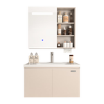 四季沐歌（MICOE）智能浴室柜陶瓷一体盆洗手盆柜组合卫生间洗无龙头M-JM08(70)-NN