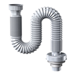 海立厨房洗菜盆池下水管95cm单槽排水管配件PP伸缩软管通用CS241