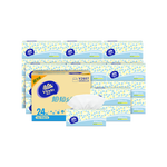 维达（Vinda）抽纸 细韧3层100抽*24包XS码 细腻柔韧 餐巾卫生纸 新旧随机 整箱