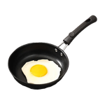 【热销百万】家用不粘锅迷你小煎锅平底锅煎蛋煎饼锅 [第三代升级款]黑色 18cm