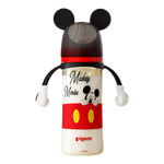 贝亲（Pigeon）PPSU迪士尼双把手奶瓶330ml L号奶嘴 米奇躲猫猫 6月+ AA269