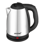 电热水壶家用煮水不锈钢大容量开水壶全自动煲水壶学生宿舍烧水壶2升 浅灰色 2L 塑料盖子短线